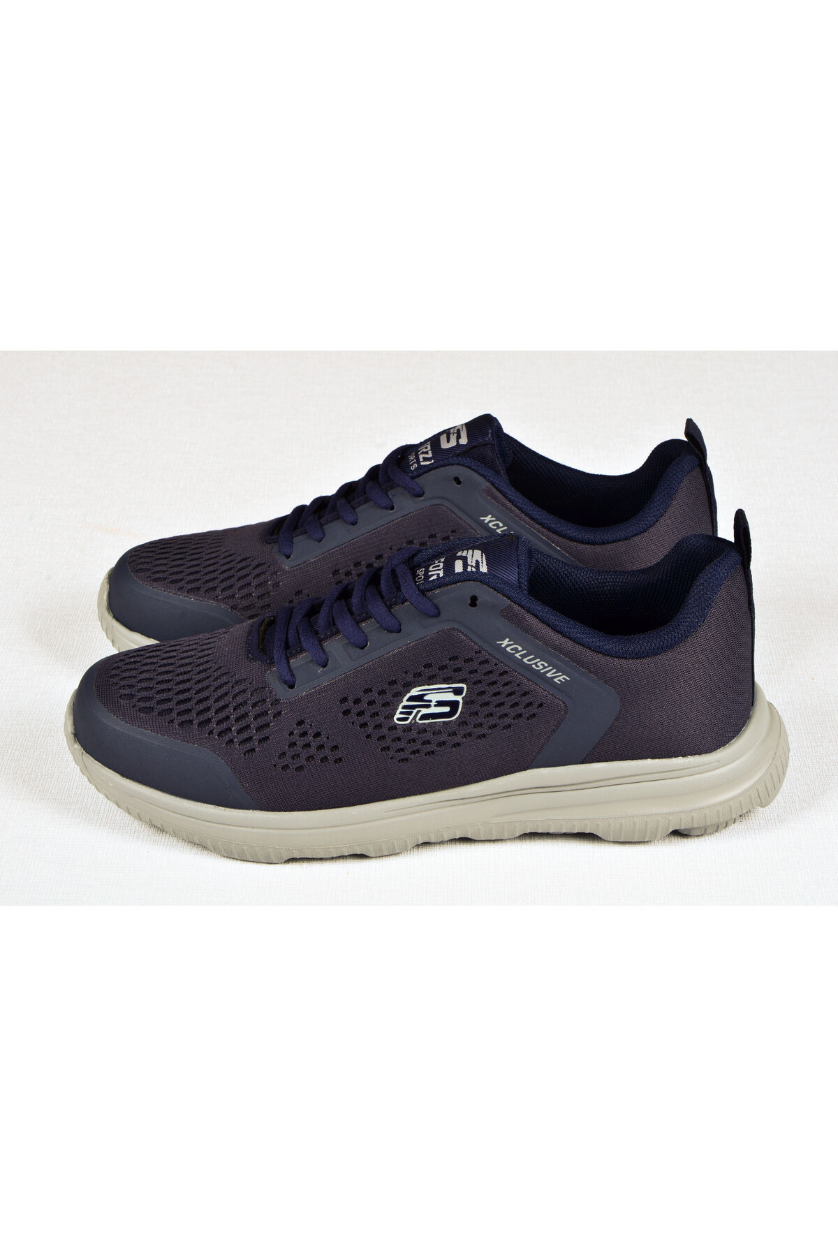 Rahat Hafif Esnek Günlük Erkek Spor Sneakers Ayakkabı Lacivert - 42