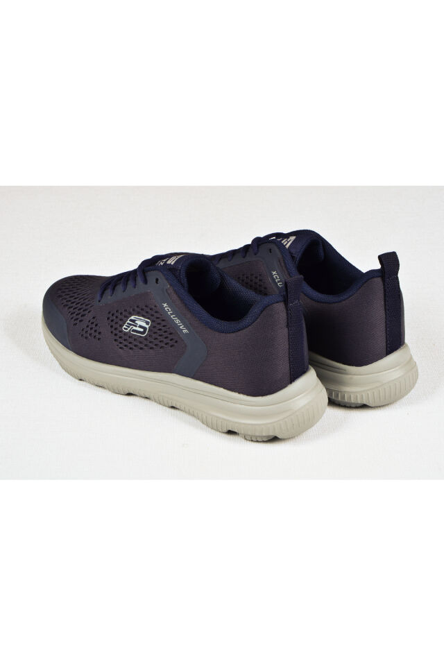 Rahat Hafif Esnek Günlük Erkek Spor Sneakers Ayakkabı Lacivert - 44