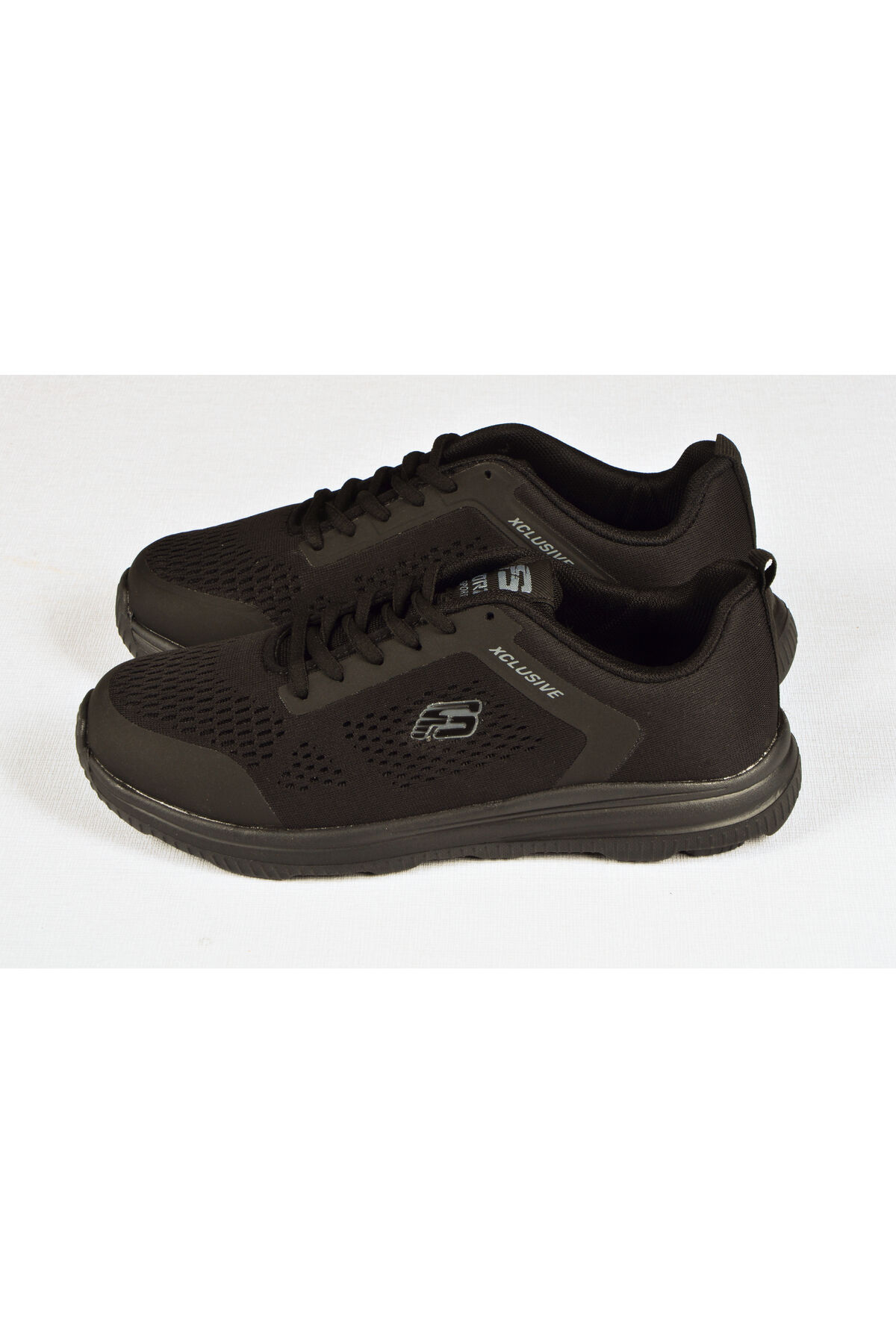Rahat Hafif Esnek Günlük Erkek Spor Sneakers Ayakkabı Siyah - 40