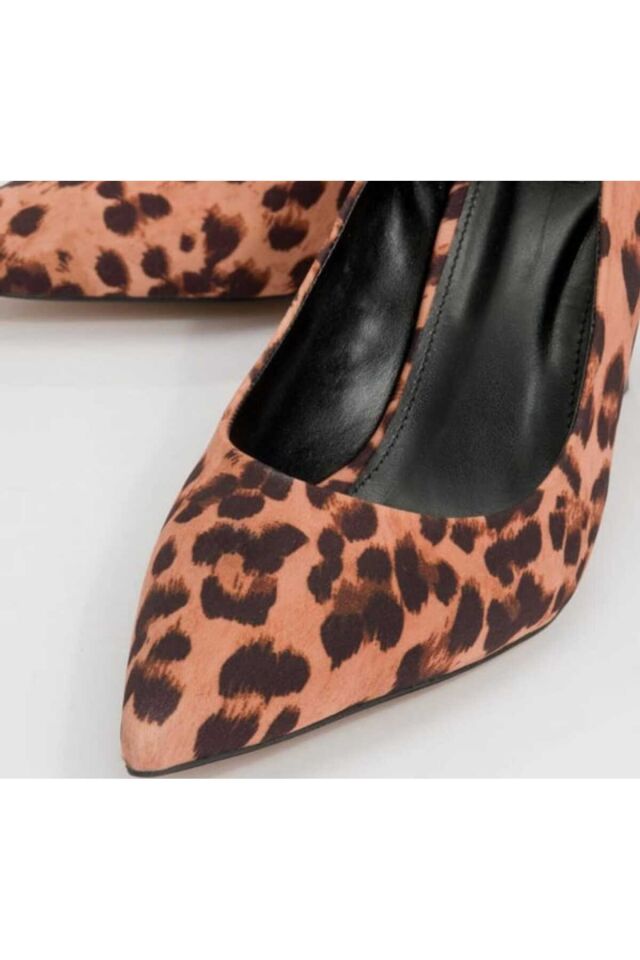 Rahat Leopar Renkli Stiletto Leopar - 36