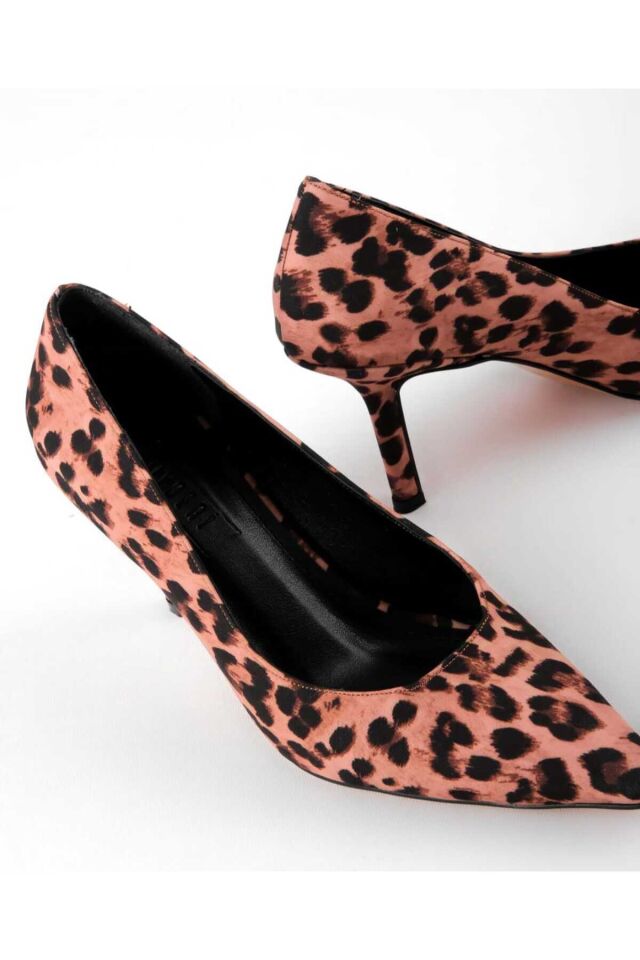 Rahat Leopar Renkli Stiletto Leopar - 39