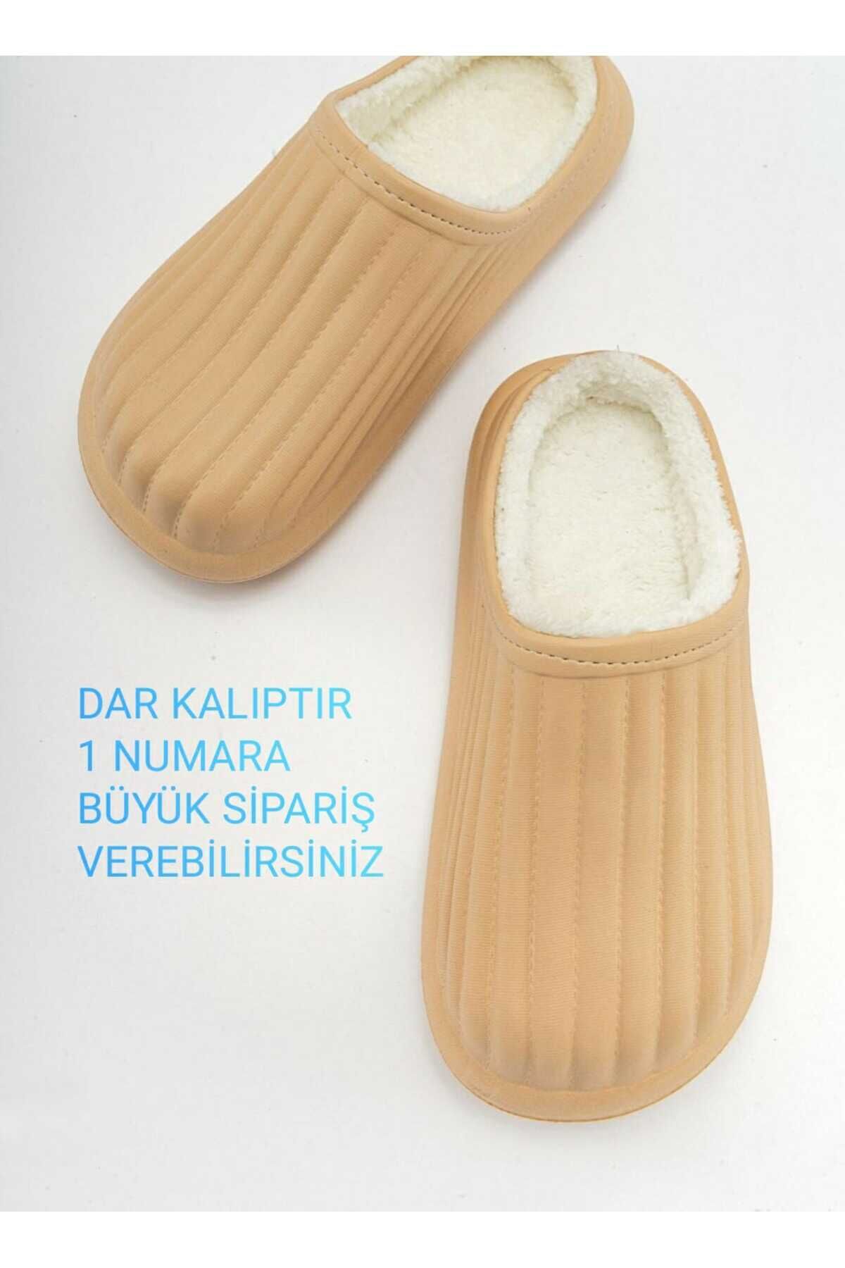 kışlık terlik bej - 36