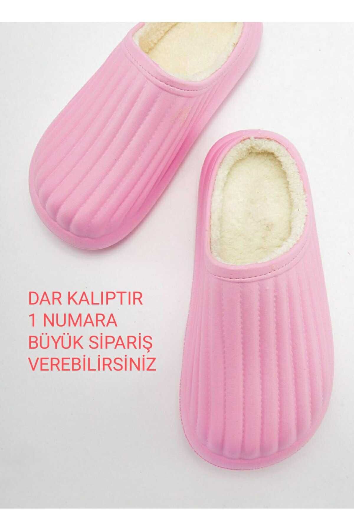 kışlık terlik pembe - 37
