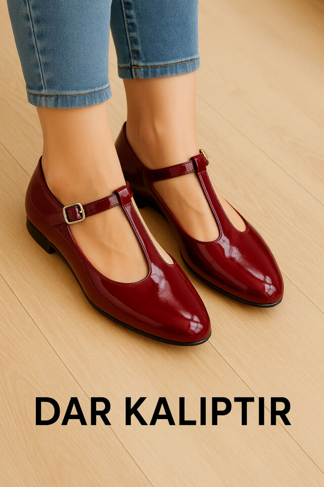Kahverengi Rugan - 36 Bordo - 36