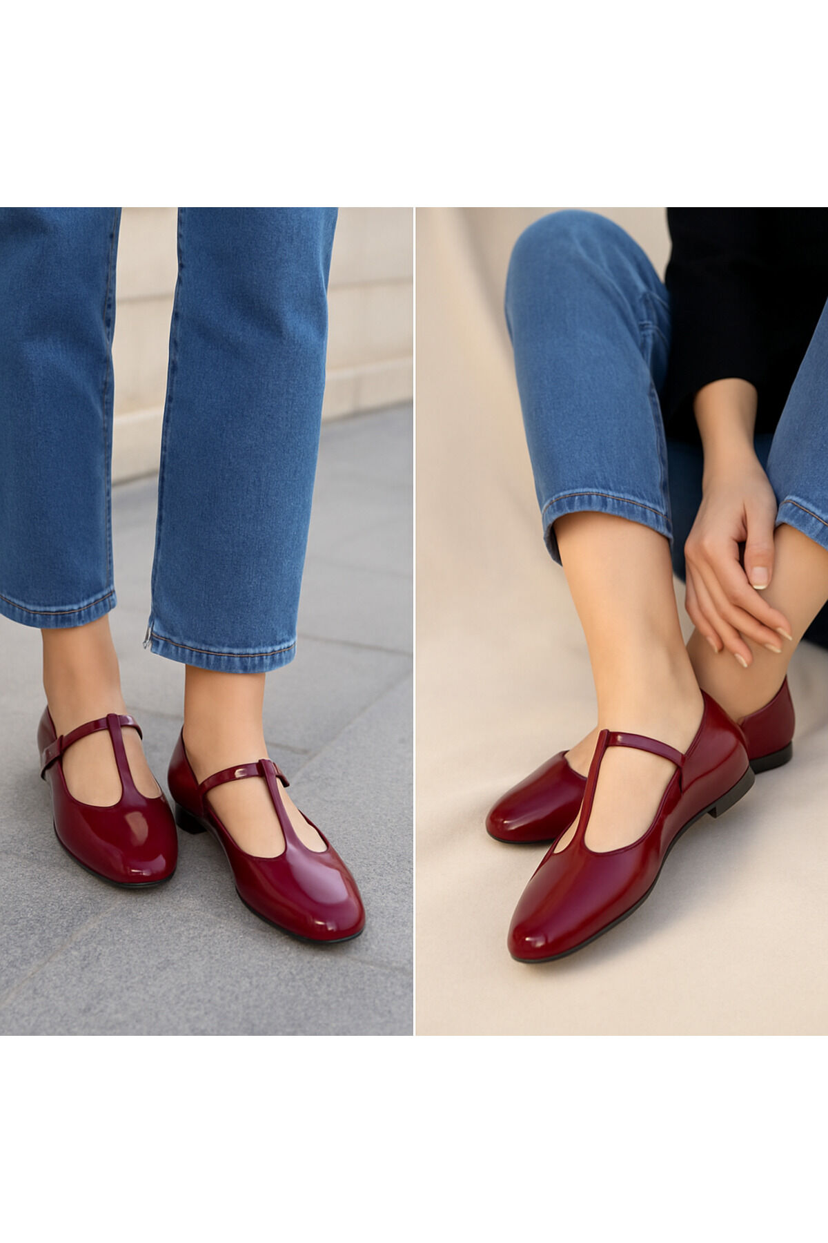 Kahverengi Rugan - 36 Bordo - 40