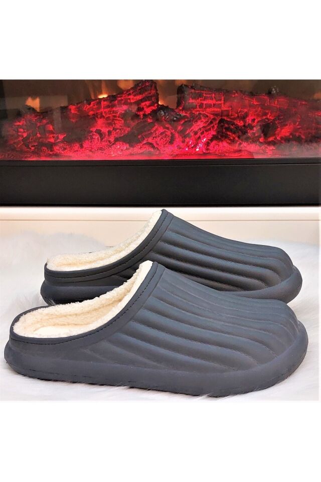 Kışlık Terlik Sabo füme - 39